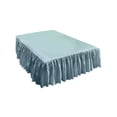 thumbnail image 1 of Kraoden Luxurious Lace Bed Skirt, Solid Color Full Coverage, Dirtproof & Wear-proof Design, Quality Soft Brushed Fabric, Elegant Ruffled Trim, Secure Skidproof Fastening, All-Season Comfort, 1 of 6