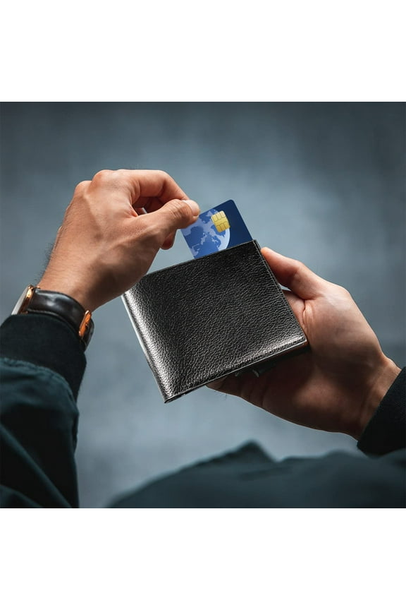 Men's Wallet Large Capacity Slim Folding, Versatile Storage Card Holder, Compact Lightweight and Secure, Stylish and Practical Gift for Men