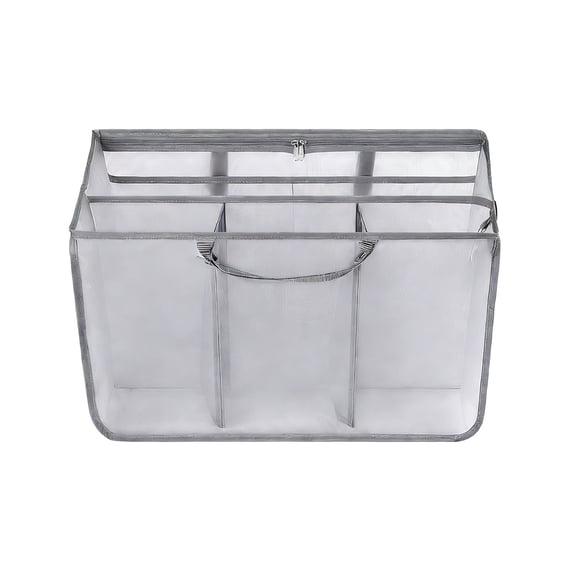 Kraoden Mesh Beach Storage Bag, Waterproof Polyester Tote for Swimsuits, Towels, Sunscreen, Lightweight, Quick-Drying, Versatile for Travel, Vacation, Swimming, and Fitness Activities
