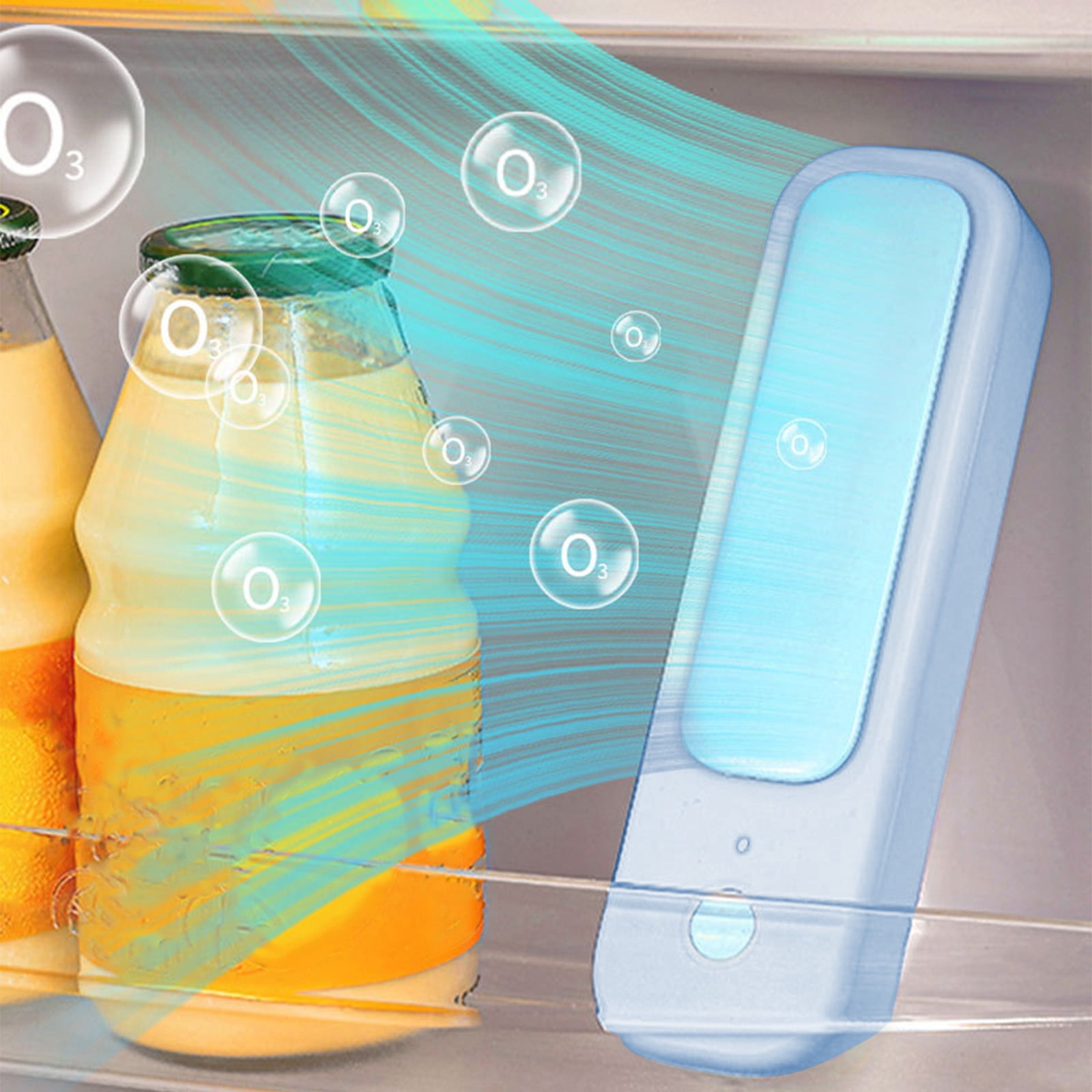 O2 Deodorizer Kraoden Mini USB Refrigerator Deodorizer, Rechargeable Odor Eliminator ...