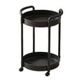 thumbnail image 1 of Kraoden Mobile Storage Rack Side Table Coffee Table Bedside Table Storage Cart for Bedroom Living Room Study Desk Assembly Required, Functional and Stylish Furniture, 1 of 6