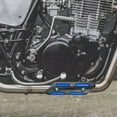 thumbnail image 1 of Kraoden Motorcycle Exhaust Pipe Protective Cover, Heat Insulation, Anti-Scald, Durable Decorative Heat Shield for Safe Riding, Includes Hexagonal Screws and Clamps, 1 of 6