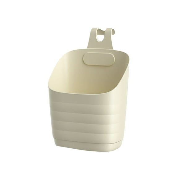 Kraoden Multi Layer Wall Mounted Storage Basket, Bathroom & Kitchen Organizer, Space Saving Plastic Storage for Toiletries, Cables & Miscellaneous Items