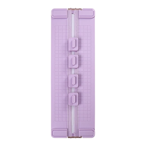 Kraoden Multifunctional A3 Manual Paper Cutter, Plastic Paper Cutting Tool with Straight, Creased, Dashed, and Wavy Cutting Heads for Office and Craft Projects
