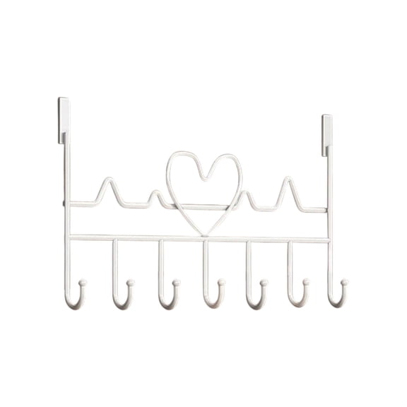 Kraoden Multifunctional Behind The Door Hooks, Hole Free Coat Racks, Metal Hangers for Bedroom, Kitchen, and Entryway, Sturdy Organizers for Space Saving Solutions