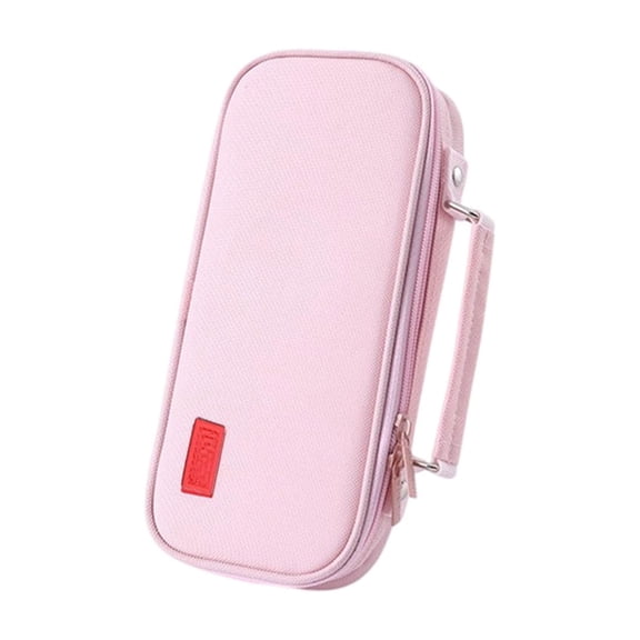 Kraoden Multifunctional Large Capacity Pen Case, Portable Multi-Layer Storage Bag, Canvas Pouch for Stationery, Makeup, or Electronics, Ideal Gift for Writers and Artists