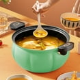 thumbnail image 1 of Kraoden Multifunctional Pumpkin Pot Vacuum Pressure Cooker, 8L Large Capacity Non-Stick Stainless Steel Soup Pot for Home Cooking, Stew, Simmer, Steam, Holiday Gift, 1 of 6