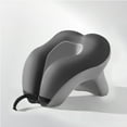 thumbnail image 1 of Kraoden Napping Pillow for Office and Classroom, Neck Support Foam Pillow for Sleeping, Ergonomic Travel Neck Pillow with Adjustable Strap, Portable and Easy to Clean, 1 of 6