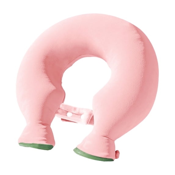 Kraoden Neck Scarf Hot Water Bottle Pillow, PVC Filled Water Pillow for Neck Relief, Muscle Soreness, Gentle Compress, Lightweight & Detachable Cover for Easy Cleaning