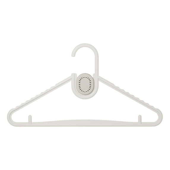 Kraoden Non Mark Hanger with Fragrance Diffuser, Antis Slide Clothes Hanger for Home Use, Space Saving Garment Rack with Multi-Functional Hooks for Drying and Organizing