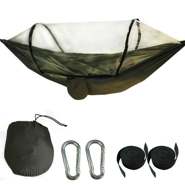 Kraoden Outdoor Net Hammmocks with Mosquito Net Ortable Travel Hammocks ...