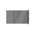 thumbnail image 1 of Kraoden Pet Fence for Dogs and Cats, No Drilling Isolation Net for Staircase and Doorway Protection, Expandable, Jump-Proof Design with Transparent Baffle and Easy Access Door, 1 of 6