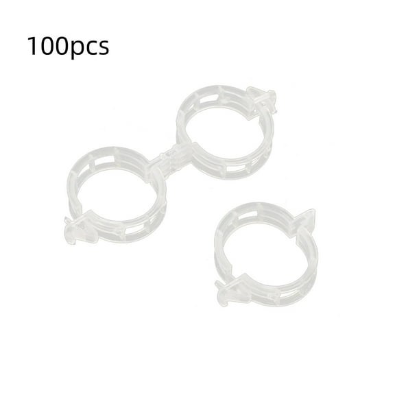 Kraoden Plant Clip Plastic Binding Clip Binding Branch Clip Hanging Clip Supporting Clip Fixing Clip Essential for Planting Plants In Spring