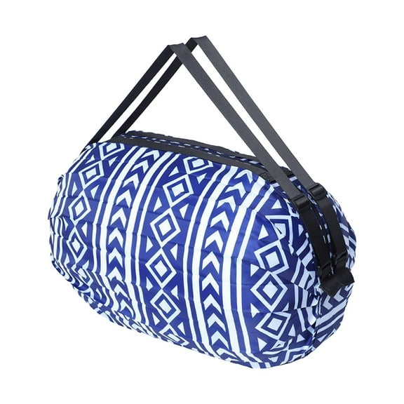 Kraoden Portable Foldable Shopping Bag Large Capacity Tote Bag for Storage Reusable Grocery Bags Travel Bag