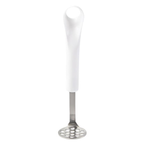 Kraoden Potato Masher, Stainless Steel Integrated Masher Kitchen Tool Food Masher Potato Smasher with Non Slip Handle, Perfect for Bean, Vegetable, Fruits, Baby Food, Avocado, Meat
