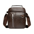 thumbnail image 1 of Kraoden Premium Textured Leather Shoulder Crossbody Bag, Adjustable Strap, Lightweight, Spacious Handbag for Travel, Work, and Daily Use, Stylish and Functional Accessory, 1 of 6