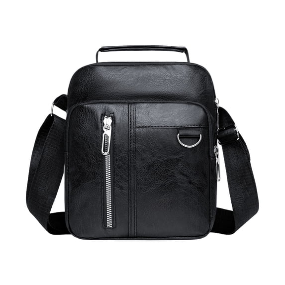 Kraoden Premium Textured Leather Shoulder Crossbody Bag, Lightweight Handbag with Adjustable Strap, Multiple Compartments for Travel, Work, and Daily Use, Stylish and Practical Accessory