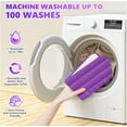 thumbnail image 1 of Kraoden Reusable Microfiber Mop Pads, Power Mop Pads Refills for 15in Spray Mop, Machine Washable Power Mop Pads Replacement for Multi-Surface Floor Cleaning, 1 of 3
