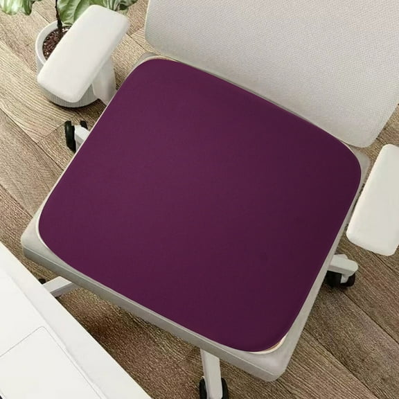 Kraoden Round Corner Knitted Foam Seat Cushion, Spring/Summer Inspired Vintage Pattern, Comfortable & Convenient Foam Padding for Home & Office Chairs, Durable & Versatile Design