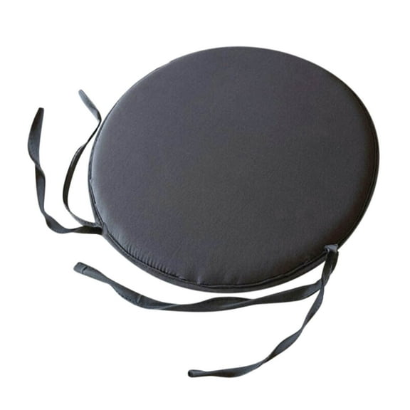 Kraoden Round Stool Chair Cushions for Kitchen Dining Seat Pads with Ties Non Slip Cushions Pad for High Stool Chairs Bar Seat