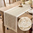 thumbnail image 1 of Kraoden Scandinavian Minimalist Style Tablecloth Long Cloth Sideboard Cover Napkin Decoration, Waterproof Placemats for Dining Table, Easy to Clean, 1 of 6