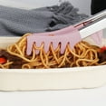 thumbnail image 1 of Kraoden Silicone Food Clips, Multi-Functional Tongs for Pasta, Noodles, Bread & BBQ, Heat Resistant, Easy to Clean, Non-Slip Grip with Stand for Kitchen Cooking & Baking, 1 of 6