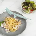 thumbnail image 1 of Kraoden Silicone Food Clips, Multi-Functional Tongs for Pasta, Noodles, Bread & BBQ, Heat Resistant, Easy to Clean, Non-Slip Grip with Stand for Kitchen Cooking & Baking, 1 of 6