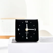 Kraoden Small Desktop Clock Decorative Ornament Modern Easy Tabletop Desktop Clock Living Room Small Clock Home Decor