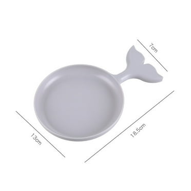 Kraoden Small Dessert Plates, Ceramic Appetizer Plates, Salad Plates, Mini Dinner Plates, Serving Dishes for Snack, Fruit, Cake