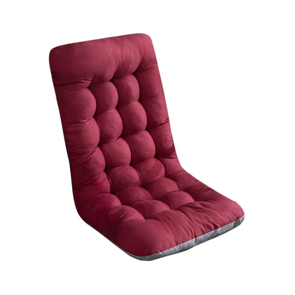 Kraoden Solid Color Office Cushion, Integrated Thickened Recliner Rocking Chair Cushion, Durable Foam Floor Pillow for Multi-Purpose Seating, Soft Support for Relaxation and Back Pain Relief