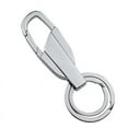 thumbnail image 1 of Kraoden Stainless Steel Keychain Car Key Chain Pendant Thickened Lock Keychain Men's Pendant Ring Fast Hanging Ring, 1 of 2