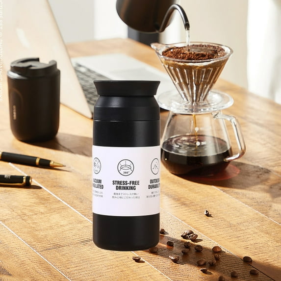 Kraoden Stainless Steel Thermal Coffee Mug, Portable Vacuum Insulated Travel Cup, Leak-Proof Design with Secure Lid, Durable 304 Stainless Steel, Easy to Clean, Ideal for Commuting and Outdoors