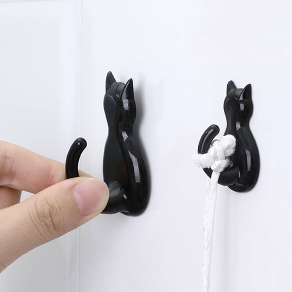 Kraoden Strong Adhesive Suction Cup Key Hook, No Punching Wall-Mounted Storage Hook for Kitchen, Bathroom, and Home Organization, Traceless and Easy Installation