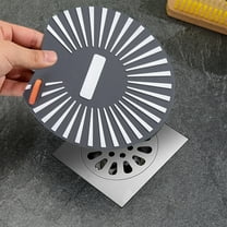 Kraoden Strong Adsorption Silicone Floor Drain Odor Proof Cover, Insect Proof Seal Pad for Bathroom and Kitchen Drain Protection