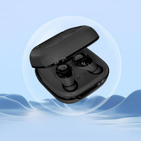 Kraoden True Wireless In Ear Bluetooth Earbuds with Battery Display, Noise Reduction, 6.5 Hours Playback, Bluetooth 5.4, Comfortable & Secure Fit, Ideal for Music & Calls