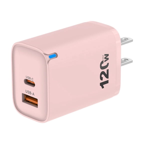 Kraoden Universal USB-C Charging Head for Mobile Phones, Tablets, Mice & Headphones, 5 Ports with PD Fast Charging, Compact Design, Safe and Efficient Power Allocation