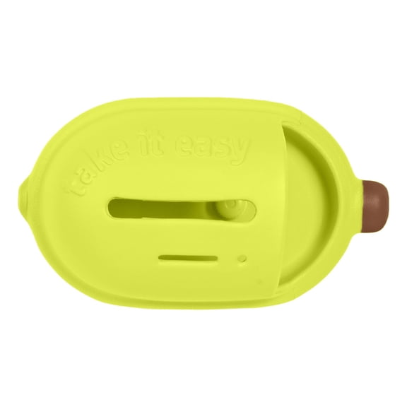 Kraoden Wall Mounted Banana Shaped Tissue Box, Waterproof EVA Suction Cup Tissue Holder for Bathroom, Kitchen, and Bedroom, Cute Decorative Storage for Face Towels and Tissues