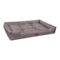 thumbnail image 1 of Kraoden Waterproof Antiskid Pet Bed for Small Dogs and Cats, Soft Comfortable Lint Rectangle Mat with Supportive Edges for Indoor Outdoor Use, Durable Cozy Resting Mat, 1 of 6