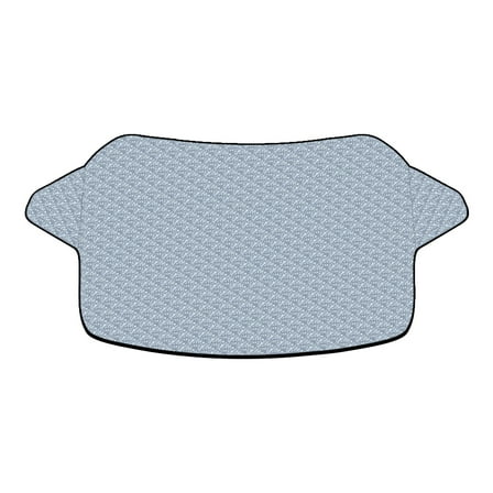 Kraoden Windshield Cover for Ice and Snow, Windshield Protector for Cars, SUVs, Trucks, Secure Fit Waterproof Frost Cover, Winter Car Accessories, 55.11x37.4in