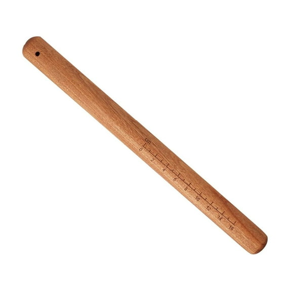 Kraoden Wooden Rolling Pin 16 Inch, Durable Non-Stick French Dough Roller for Baking, Multi-Purpose Kitchen Utensil for Pizza, Cookies, Bread, Noodles, and More