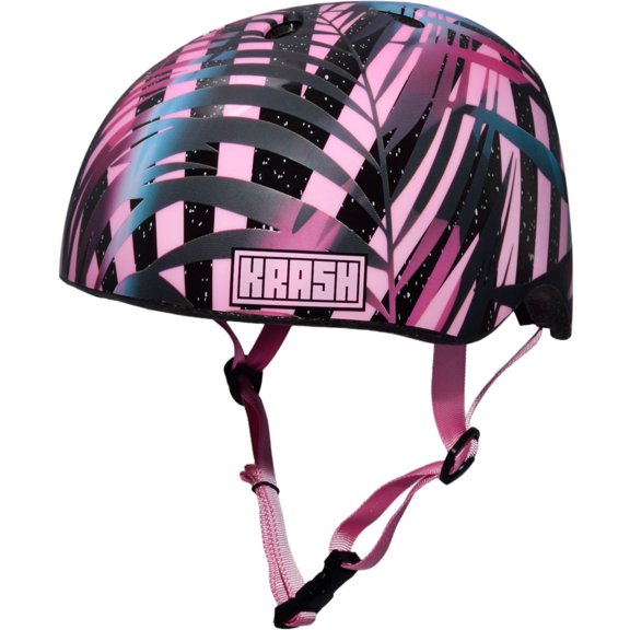 Krash! Jungal Pink Helmet, Youth 8+ (54-58cm)