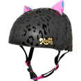 thumbnail image 1 of Krash! Leopard Kitty 3D Multisport Helmet, Black, Youth 8+ (54-58cm), 1 of 9
