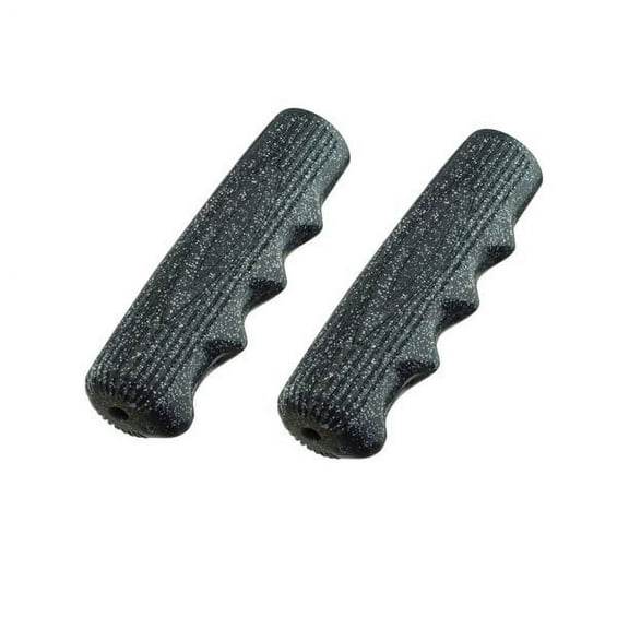 Kraton Rubber 212 Sparkle Color Bike Grips, Sparkle Black