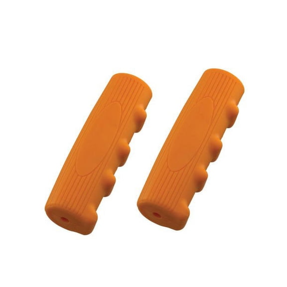 Kraton Rubber Fat 3760 Bike Grips Orange