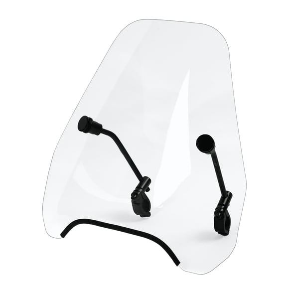 Krator 15" Clear Tinted Windscreen Windshield Compatible with Harley-Davidson Softail FXSTS/SE Springers (2006-2009) Fits 7/8" or 1" Handlebars