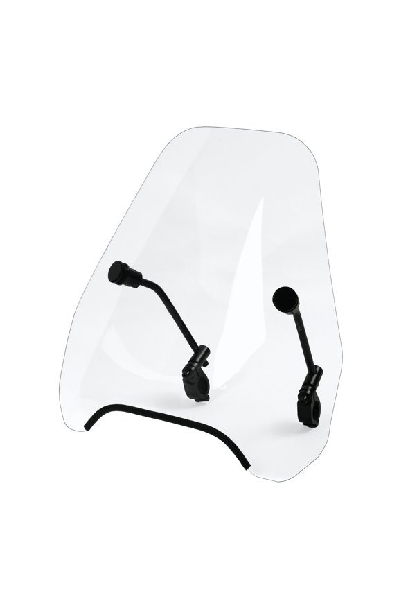 15" Clear Tinted Windscreen Windshield Compatible with Honda CB 650 All Models (1979-1982) Fits 7/8" or 1" Handlebars