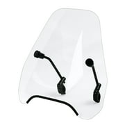 Krator 15 Clear Tinted Windscreen Windshield Compatible with Honda VTX 1800N/S/C/R 2002-2008 Fits 7/8 or 1 Handlebars