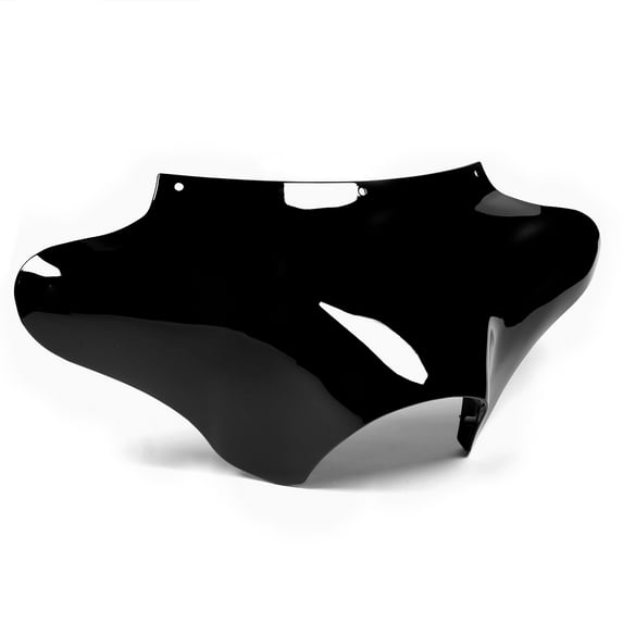 Krator 17" Tall Blackout Batwing Windshield Headlight Fairing Compatible with Harley Davidson FLHRC / FLHRCI Road King Classic 1994-2013 (Mounting Hardware Required)