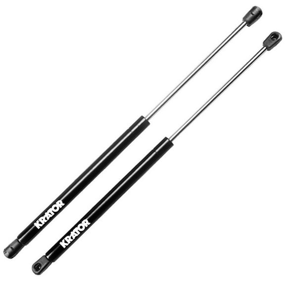 Krator 2pcs 4364 Replacement Hood Lift Supports, Gas Strut Prop Arms, Gas Spring Shocks, Lid Support, Lid Stay, Force Output 472N - 4364, SG314036, 8196174, 014280, 7992XW, 55276321AA, 55276321AB