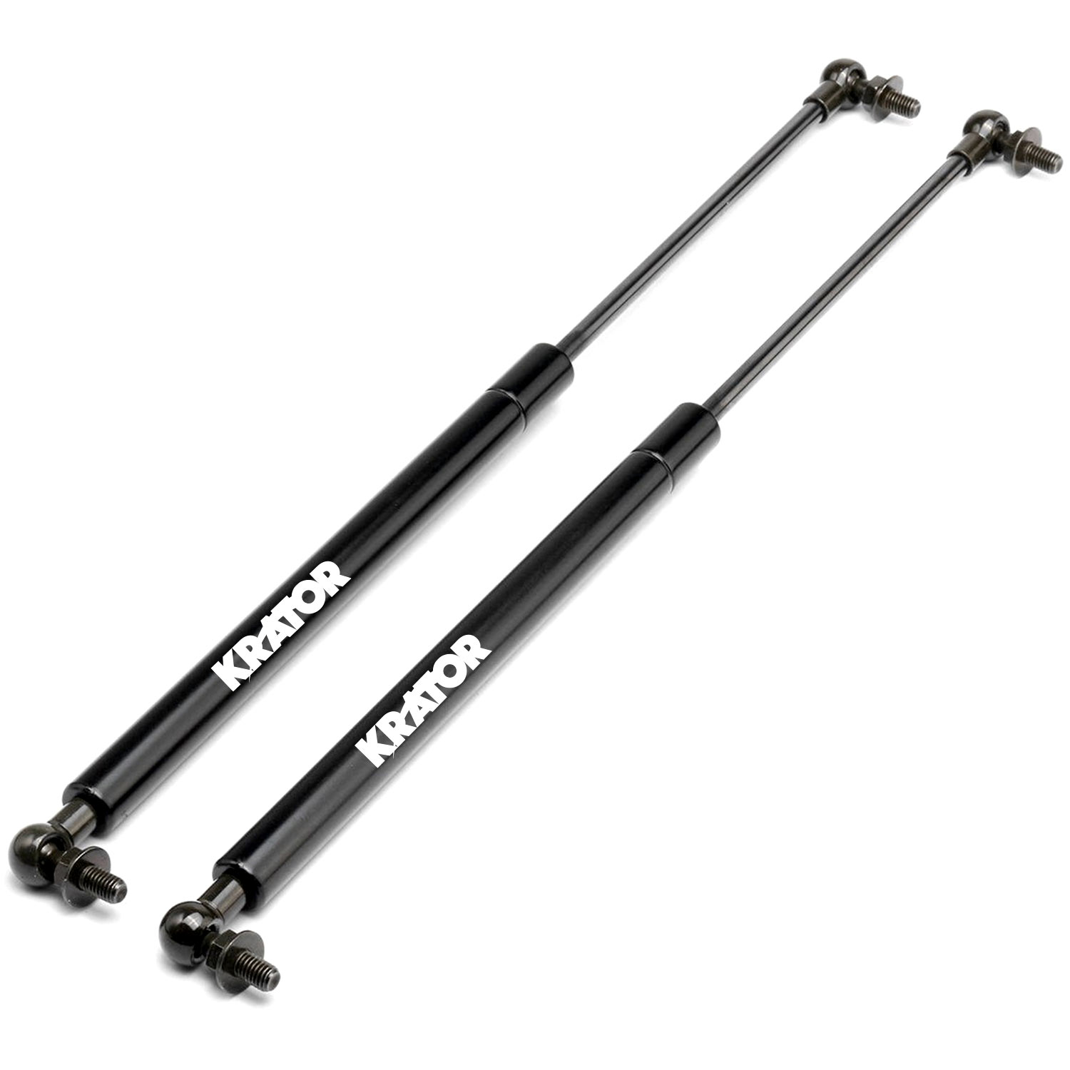 Krator 2pcs 6228 Replacement Hood Lift Supports, Gas Strut Prop Arms, Gas Spring Shocks, Lid Support, Lid Stay, Force Output 396N - 6228, 036150, 5345039225, 5344069065, 5345069065, 53440-69065 - image 1 of 5